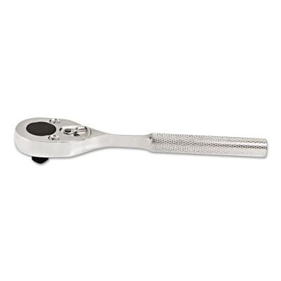 Stanley® Products Classic Standard Length Pear Head Ratchet, 3/8 in Dr, 7 in L, Full Polish, 5249