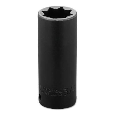 Stanley® Products Torqueplus Deep Impact Sockets 1/2 in, 1/2 in Drive, 1 1/2 in, 12 Points, 7348