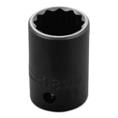 Stanley® Products Torqueplus Metric Impact Sockets 1/2 in, 1/2 in Drive, 38 mm, 6 Points, 7438M
