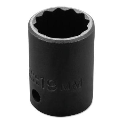 Stanley® Products Torqueplus Metric Impact Sockets 1/2 in, 1/2 in Drive, 19 mm, 12 Points, 7419MT