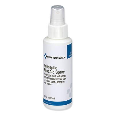 First Aid Only® First Aid Spray, 4 oz, Pump Spray Bottle, 13-080