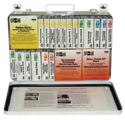First Aid Only® 36 Unit Steel First Aid Kits, Weatherproof Steel, Wall Mount, 5499