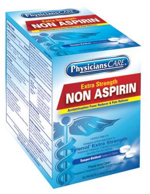 First Aid Only® PhysiciansCare Acetaminophen, 500mg, 100 per box, 90016