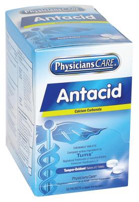 First Aid Only® PhysiciansCare Antacid Medications, Calcium Carbonate 420mg, 90089