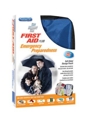 First Aid Only® Soft-Sided First Aid Kit, 10 Person, Fabric Case, 90168