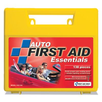 First Aid Only® Auto First Aid Kits, Plastic, Portable, FAO-340