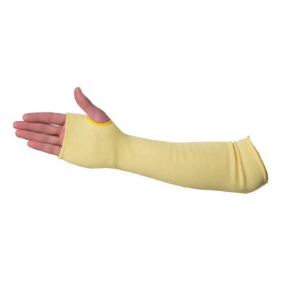 Honeywell Heat and Cut Resistant Sleeves, 18 in Long, Yellow, KVS-2-18TH