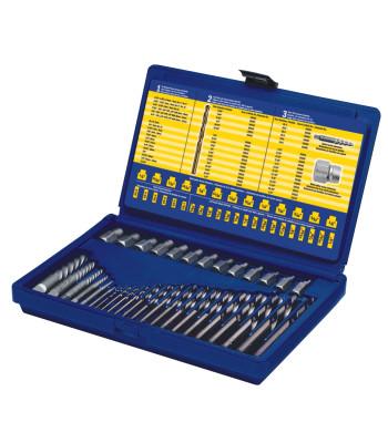 Stanley® Products Screw Extractor and Drill Bit Set, Hard Case, 11135ZR