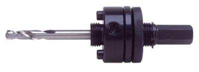 Stanley® Products Hole Saw Mandrel, 9/16 - 1-3/16 in, Hex, 373001