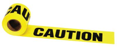 Stanley® Products Barrier Tape, 3 in x 1,000 ft, Caution, 66231