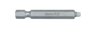 Stanley® Products Square Recess Power Bits - 2 Piece Design, #2, 1/4 in (hex) Drive, 3 in, 93255