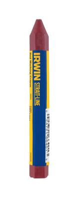 Stanley® Products Lumber Crayons, 4 1/2 in, Red, Bulk, 66401ZR