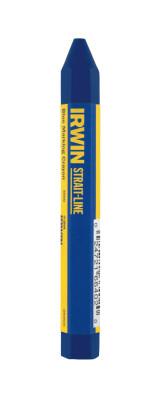 Stanley® Products Lumber Crayons, 4 1/2 in, Blue, Bulk, 66402