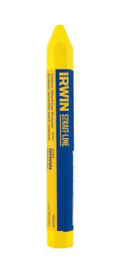 Stanley® Products Lumber Crayons, 4 1/2 in, Yellow, Bulk, 66406