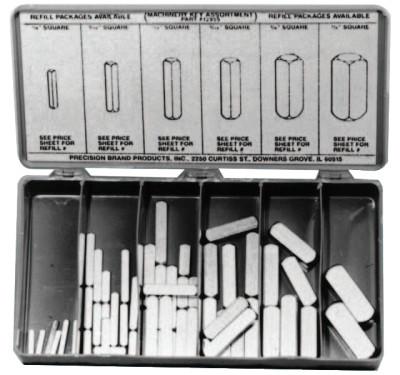 Precision Brand MACHINERY KEY KIT58PCS/KIT, 12955