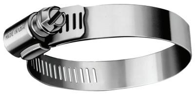 Precision Brand Standard Series Hose Clamps, 1 1/16"-2" Dia, Stainless Steel, 35310