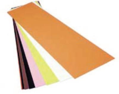 Precision Brand Color Coded Shims, 0.05, Polyester, 0.005" x 20" x 20", 44335