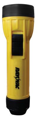 RAYOVAC?? 3 LED Flashlight with Batteries, (1) D, 20 lumens, Yellow, WHH2D-BA