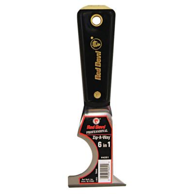 Red Devil Painter's 6-in-1 Tool,  Wide, Stiff Blade, 4251