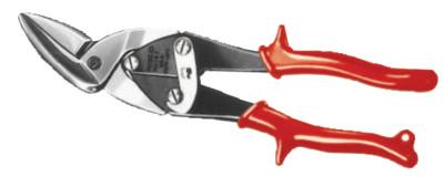 Ridge Tool Company Offset Snips, Straight Handle, Cuts Left, 16207