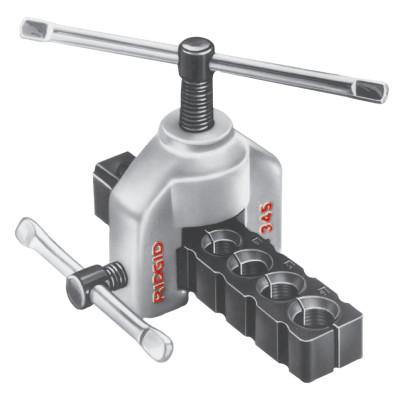 Ridge Tool Company Flaring Tools, 1/2, 5/8, 3/4, 7/8, 1 in, 45° Flaring Angle, 41300