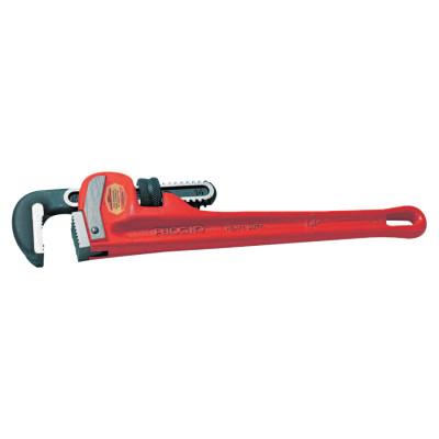 Ridge Tool Company Heavy-Duty Straight Pipe Wrench, Steel Jaw, 12 in, 31015