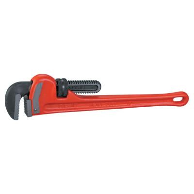 Ridge Tool Company Heavy-Duty Straight Pipe Wrench, Steel Jaw, 18 in, 31025