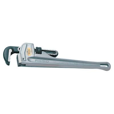 Ridge Tool Company Aluminum Straight Pipe Wrench, 814, 14 in, 31095