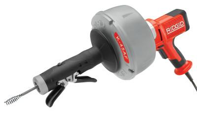 Ridge Tool Company K-45AF-7 Drain Cleaners, 600 rpm, 3/4 in-2 1/2 in Pipe Dia., w/Autofeed, 36008
