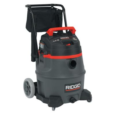 Ridge Tool Company 2-Stage Wet/Dry Vacuums, 16 gal, 6.5 hp, 50363