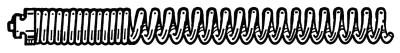 Ridge Tool Company Sink/Sectional Drain Cleaner Cable, 1-1/4 in x 15 ft Extra Flexible Wind, 62300