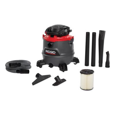 Ridge Tool Company NXT Wet/Dry Vacuum, 16 gal, 6.5 Peak HP, Detachable Blower, 62723