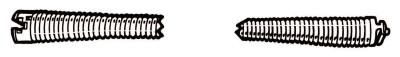 Ridge Tool Company Drain Cleaner Leader, 1 1/4 in x 25 ft, 63090
