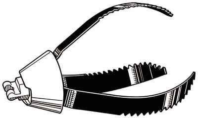 Ridge Tool Company Drain Cleaner Tools, Three-Blade Cutter, 2 in, T-432, 92535