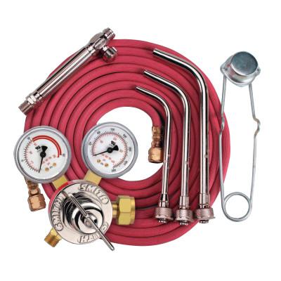 Smith Equipment Handi-Heet Outfit, Air-Acetylene, Brass Handle, (3) Tips, 40 cu ft B Tank, NE835A