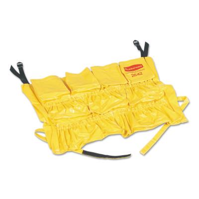 Newell Brands Brute Rim Caddies For Use With Brute 32 gal/44 gal Containers, 20 in dia, Yellow, FG264200YEL