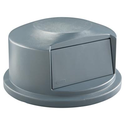 Newell Brands Brute Dome Tops, For 44 Gal. Brute Round Containers, 24 13/16 in, FG264788GRAY