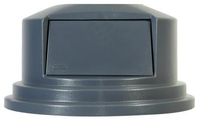 Newell Brands Brute Dome Tops, For 55 Gal. Brute Round Containers, 27 1/4 in, FG265788GRAY