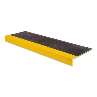 Rust-Oleum® Industrial SafeStep Anti-Slip Step Covers, 10 in x 48 in, Black/Yellow, 271796