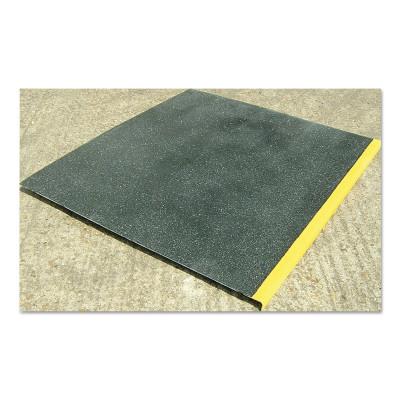 Rust-Oleum® Industrial SafeStep Anti-Slip Step Covers, 47 1/2" x 47 1/4", Black/Yellow, Landing Cover, 271816
