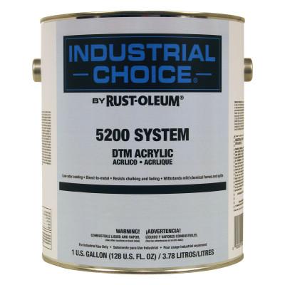 Rust-Oleum® Industrial Commercial 5200 System DTM Acrylics, 1 Gallon, Safety Yellow, 5244402