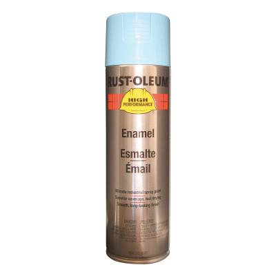 Rust-Oleum® Industrial High Performance V2100 System Enamel Aerosol, 15 oz Can, Light Blue, Gloss Paint, V2123838