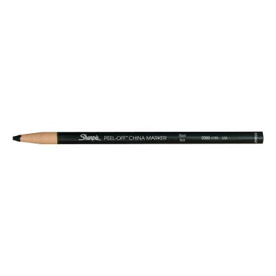 Newell Brands China Markers, Bullet Tip, Black, 02089