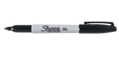 Newell Brands Fine Tip Permanent Marker, Black, 30001