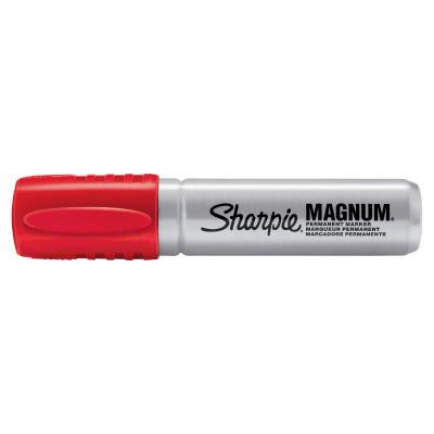 Newell Brands Magnum® Permanent Marker,Red, Jumbo, Chisel Tip, 44002