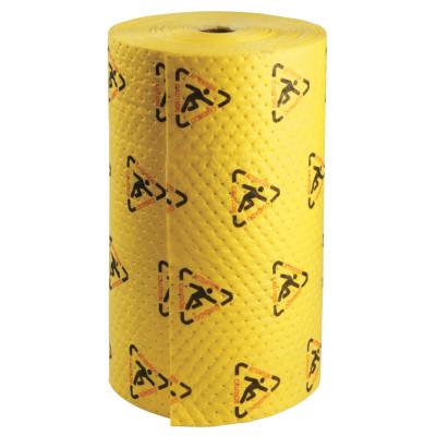 Brady® SPC High Visibility Safety/Chemical Absorbent Mat, Abs 63 gal, 30 in x 300 ft, CH303