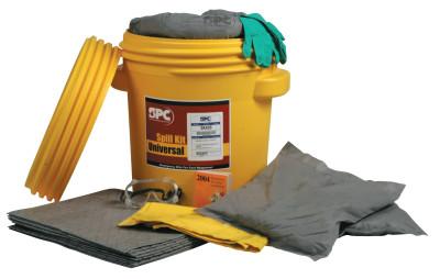 Brady® SPC Allwik® Drum Spill Kit, Universal, 20 Gallon Lab Pack, SKA20