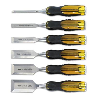 Stanley® Products FatMax Short Blade Chisel Sets, 6 Piece, 9 in Long, 16-971