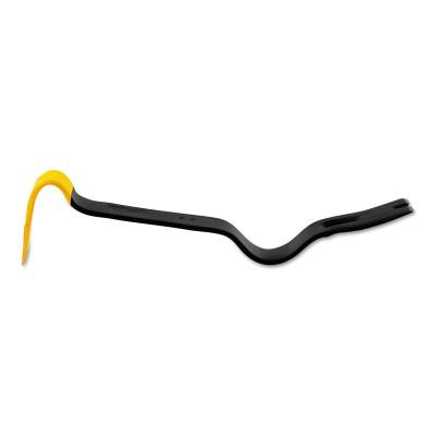 Stanley® Products Super Wonder Bar Pry Bars, 15 1/2 in, Offset; Gooseneck Claw, 55-525