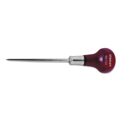 Stanley?? Products Wood Handle Scratch Awls, 3 3/8 in Shank, Hardwood, 69-122